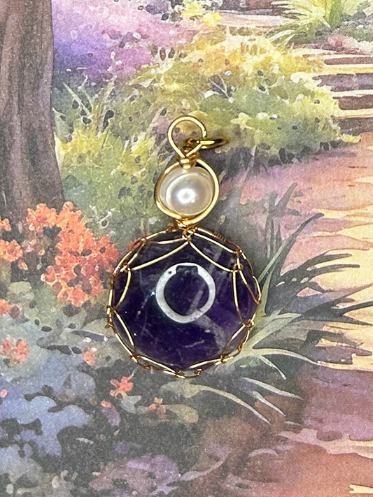 Amethyst Pendant 1AM08