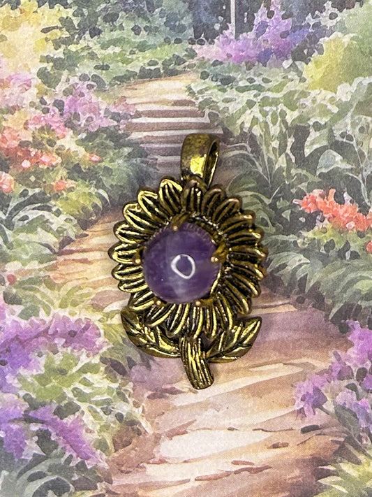 Amethyst Pendant 1AM14