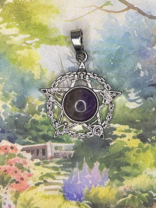 Amethyst Pendant 1AM17