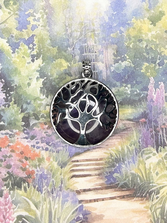Amethyst Pendant 1AM01