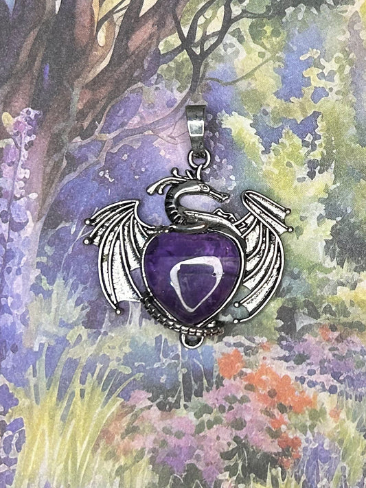 Amethyst Pendant 1AM18