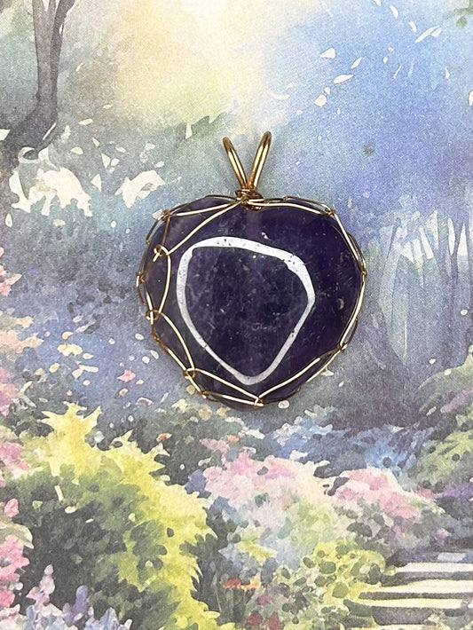 Amethyst Pendant 1AM12