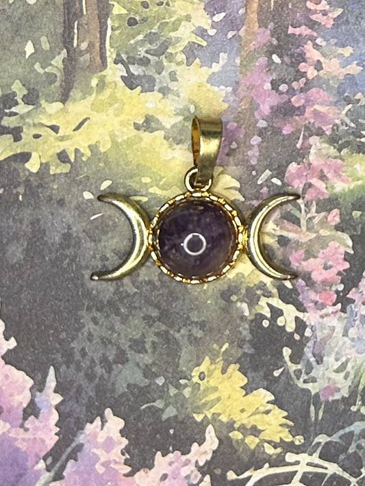 Amethyst Pendant 1AM06