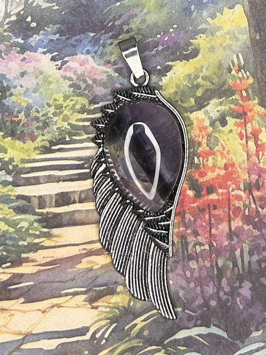 Amethyst Pendant 1AM16