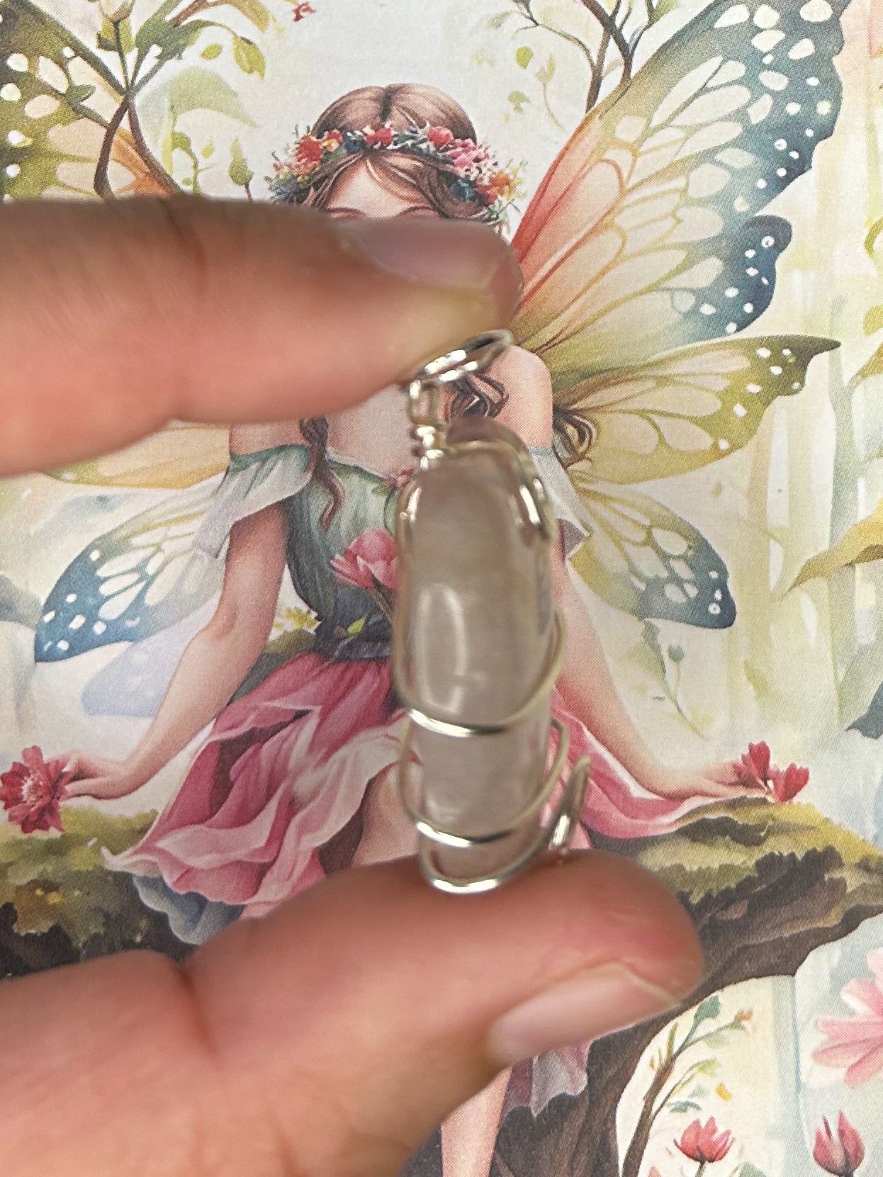 Rose Quartz Pendant 1RQ01