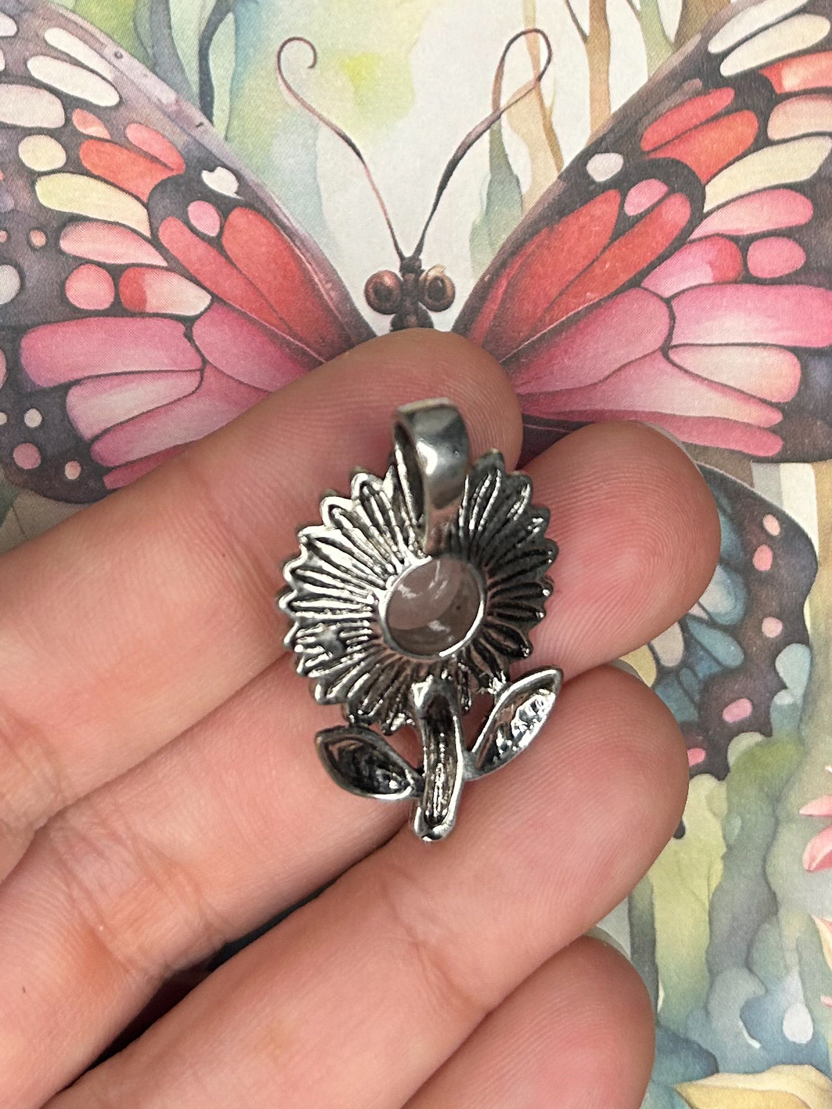 Rose Quartz Pendant 1RQ11