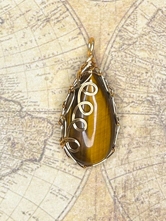 Tiger’s Eye Pendant 1TG15