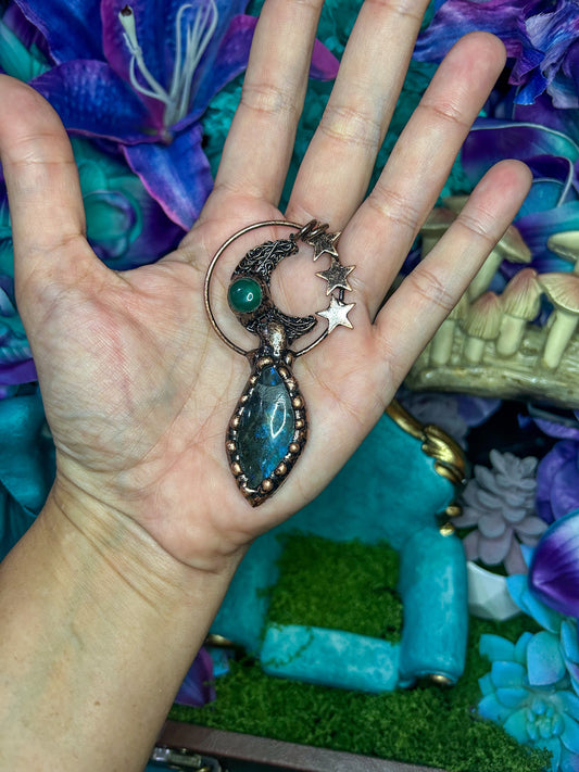 Labradorite Pendant LB04