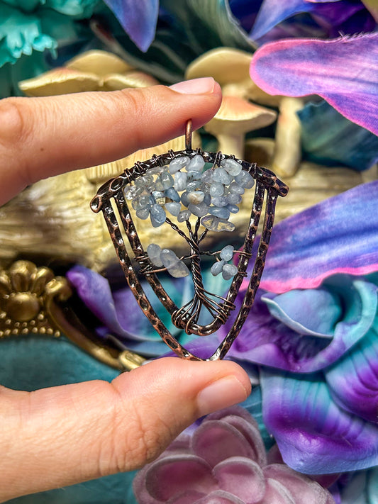 Aquamarine Pendant AQ02