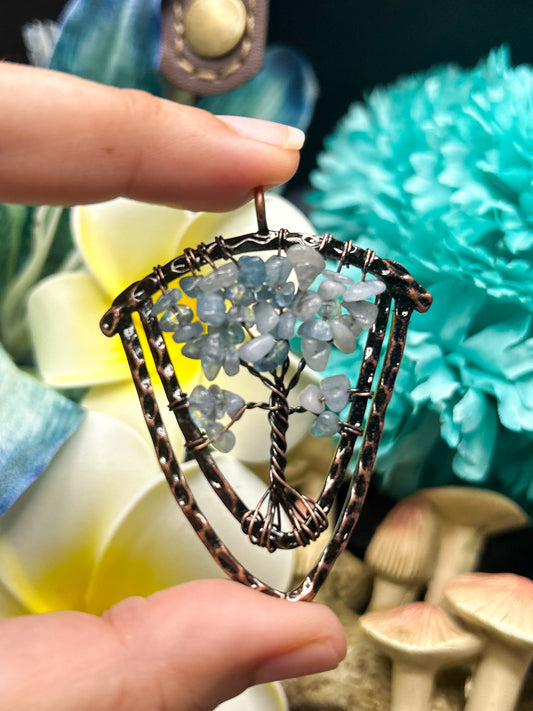 Aquamarine Pendant AQ04