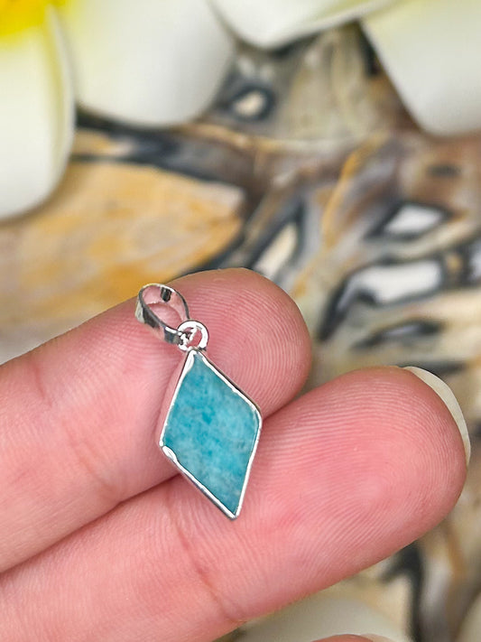 Amazonite Pendant AZ02