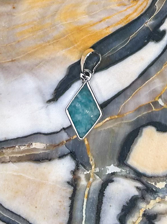 Amazonite Pendant AZ04