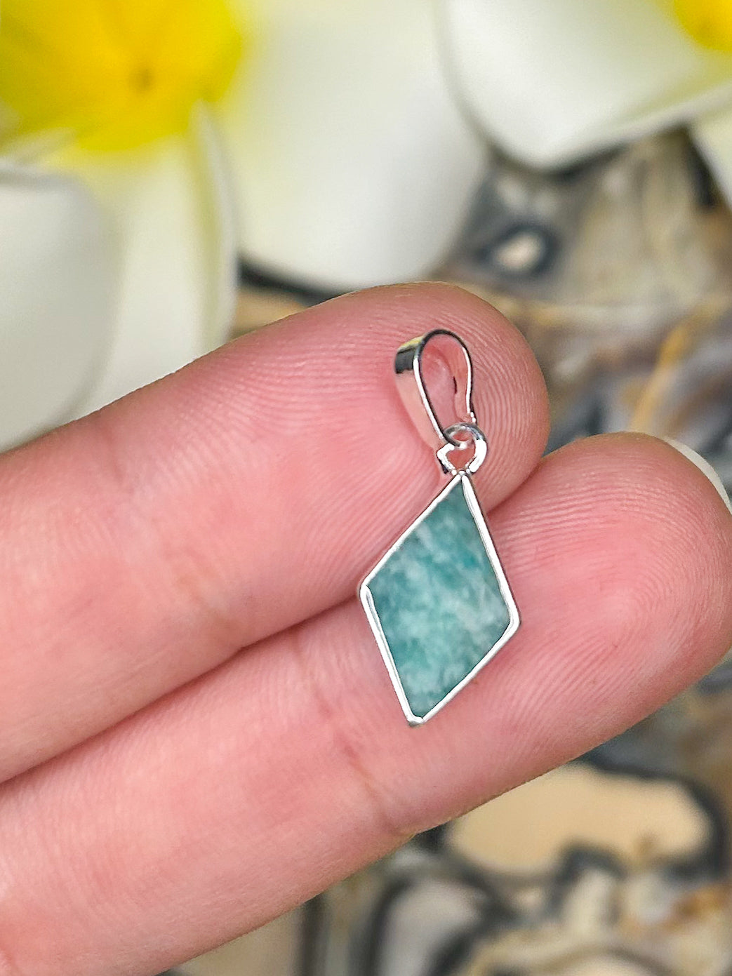 Amazonite Pendant AZ04