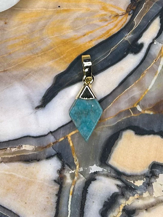 Amazonite Pendant AZ07
