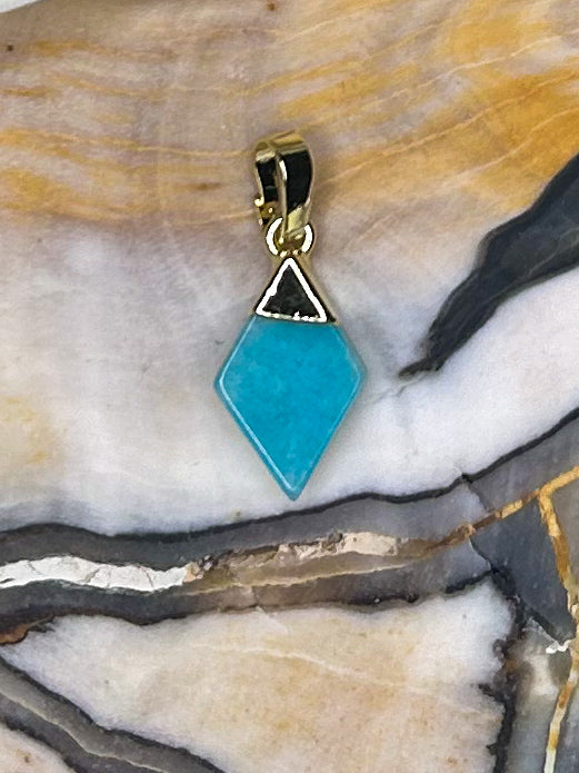 Amazonite Pendant AZ09