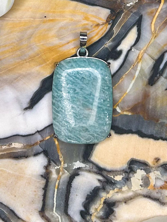 Amazonite Pendant AZ16