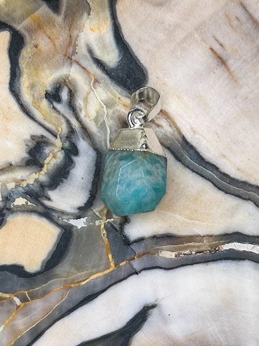 Amazonite Pendant AZ21