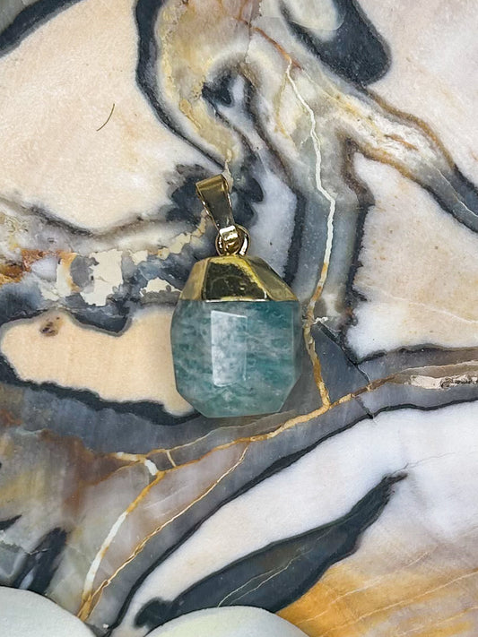 Amazonite Pendant AZ29