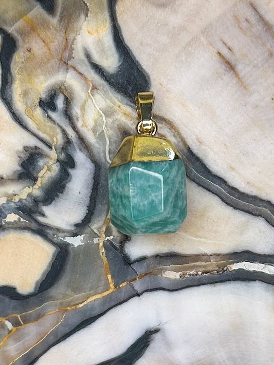 Amazonite Pendant AZ31