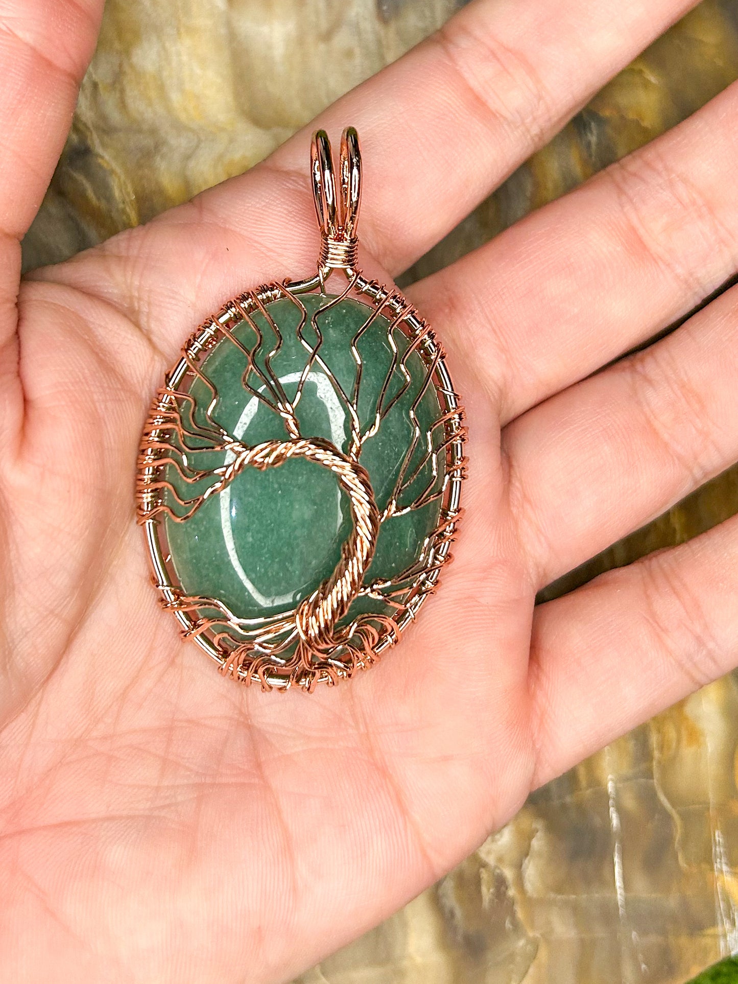 Aventurine Pendant AV06