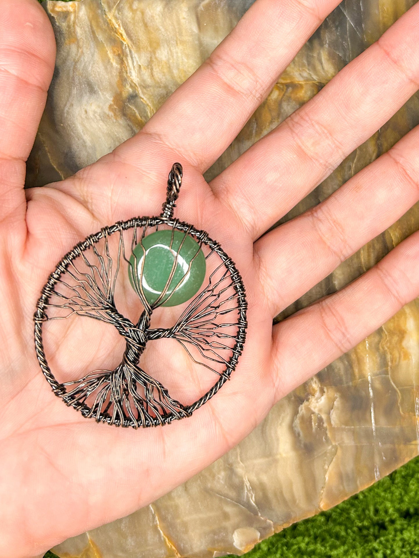 Aventurine Pendant AV09