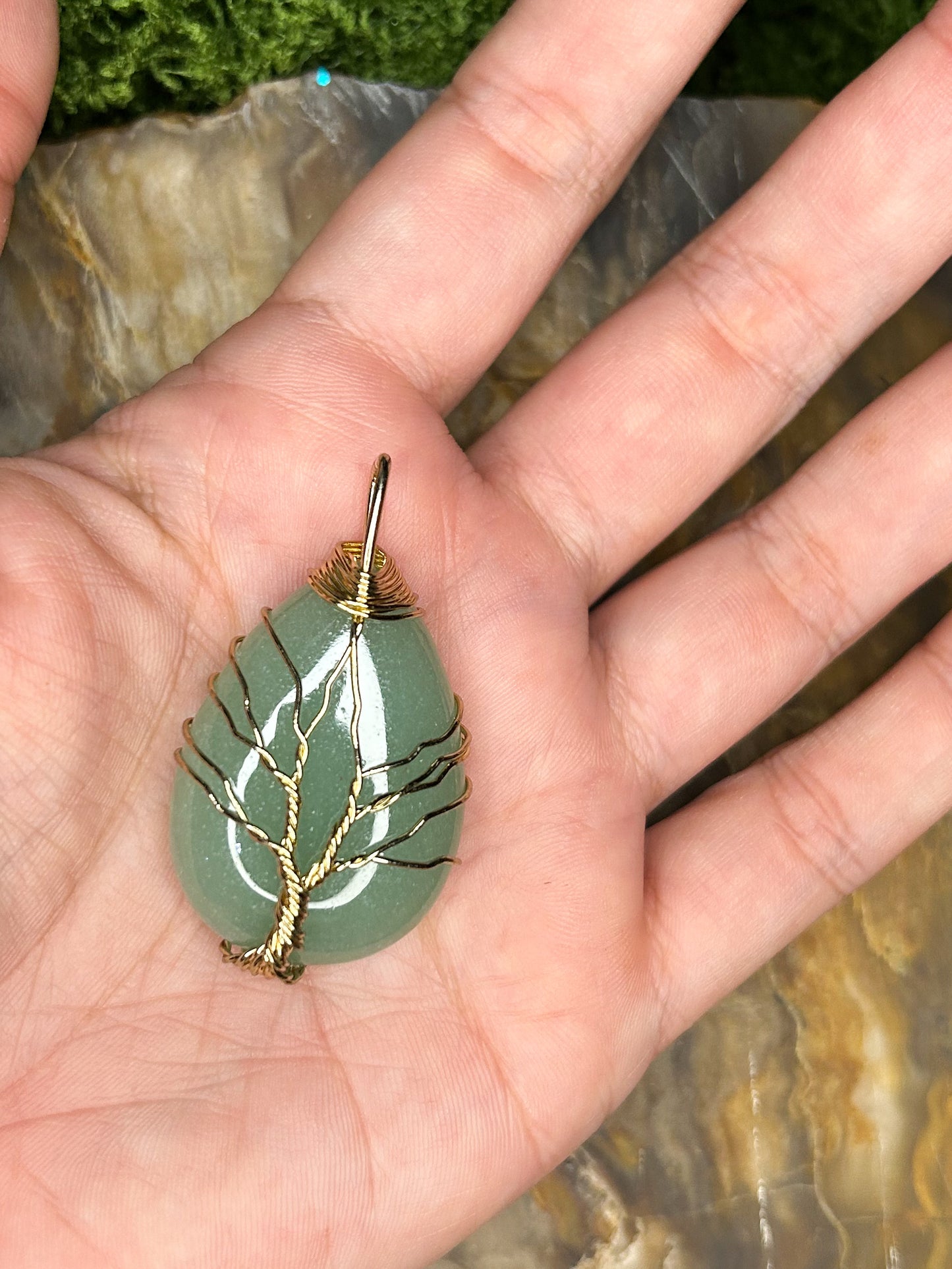 Aventurine Pendant AV13