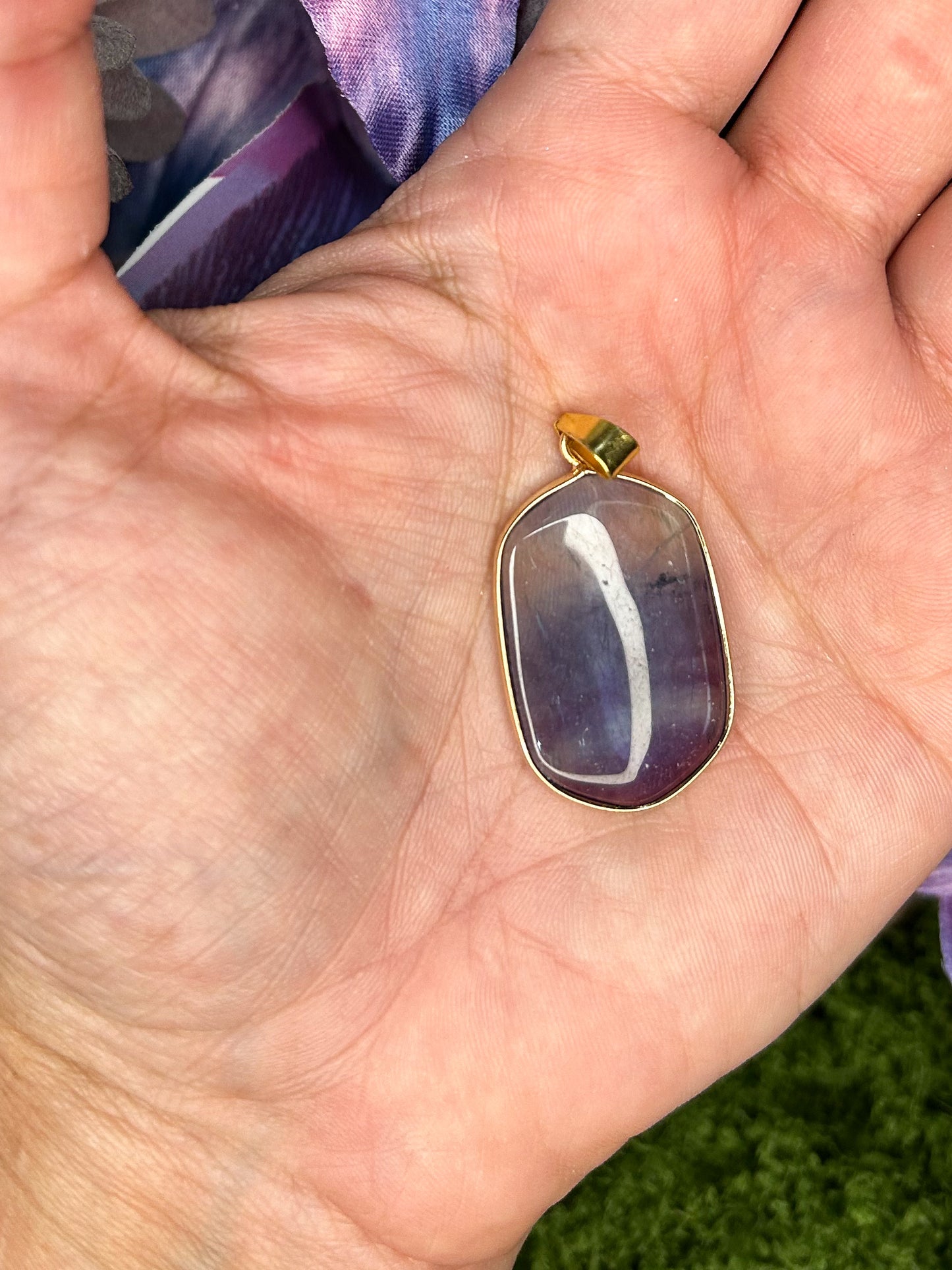 Fluorite Pendant FL14