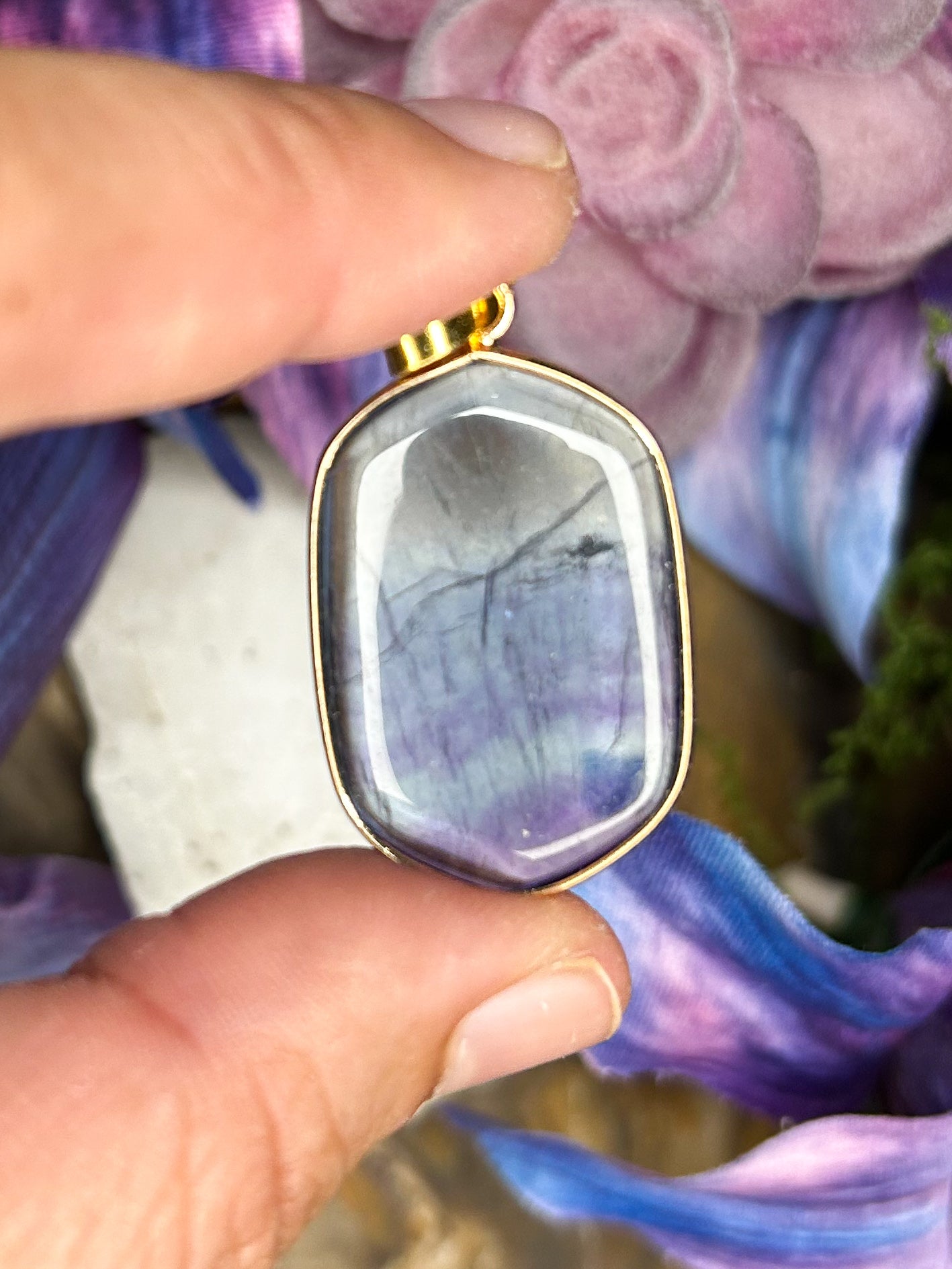 Fluorite Pendant FL14