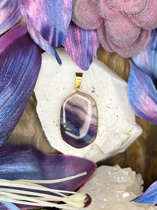 Fluorite Pendant FL15