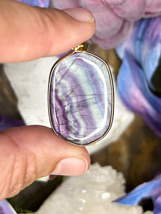 Fluorite Pendant FL17