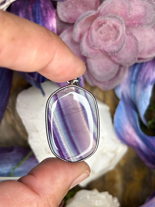 Fluorite Pendant FL19