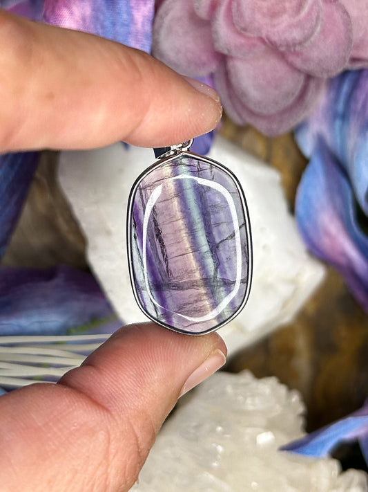 Fluorite Pendant FL20