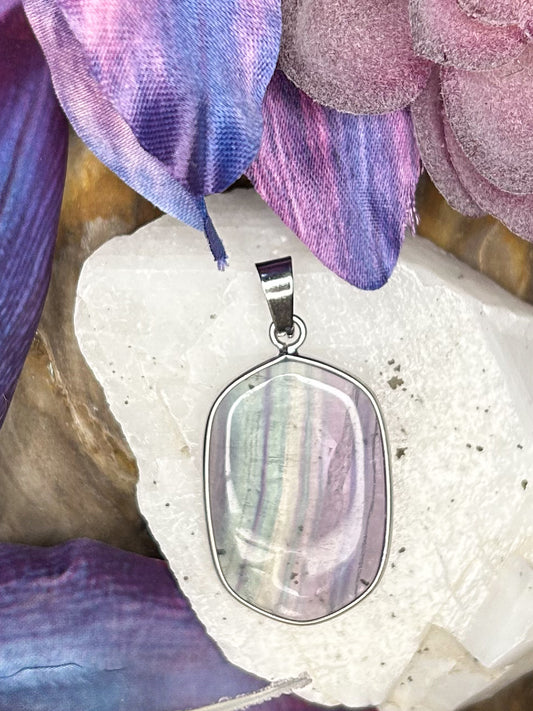 Fluorite Pendant FL23