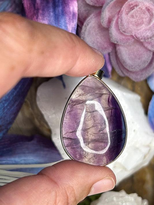 Fluorite Pendant FL38