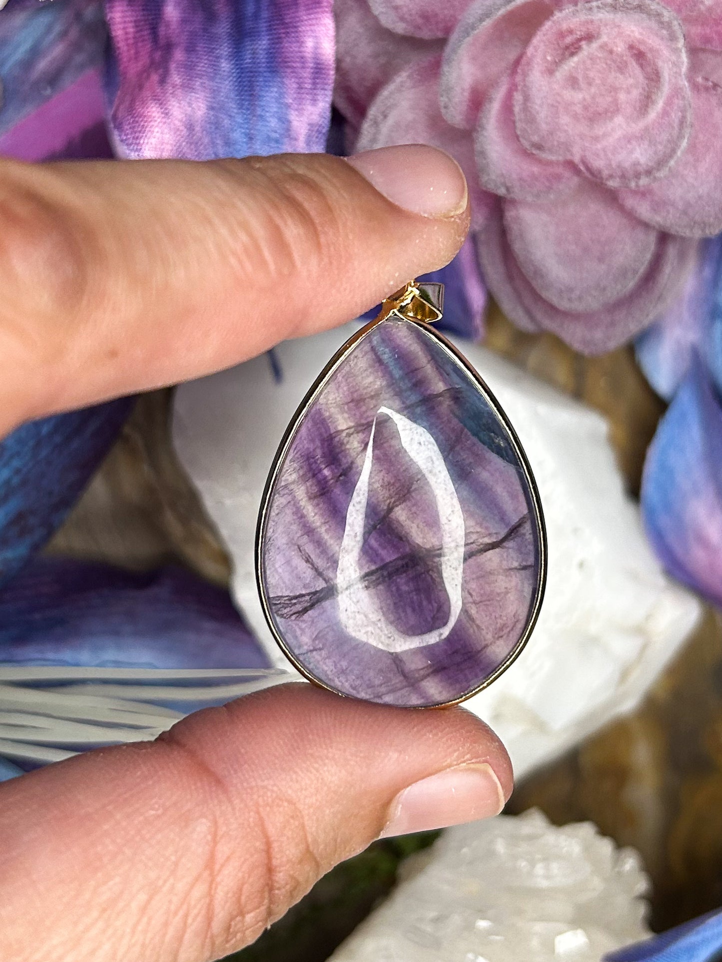 Fluorite Pendant FL39