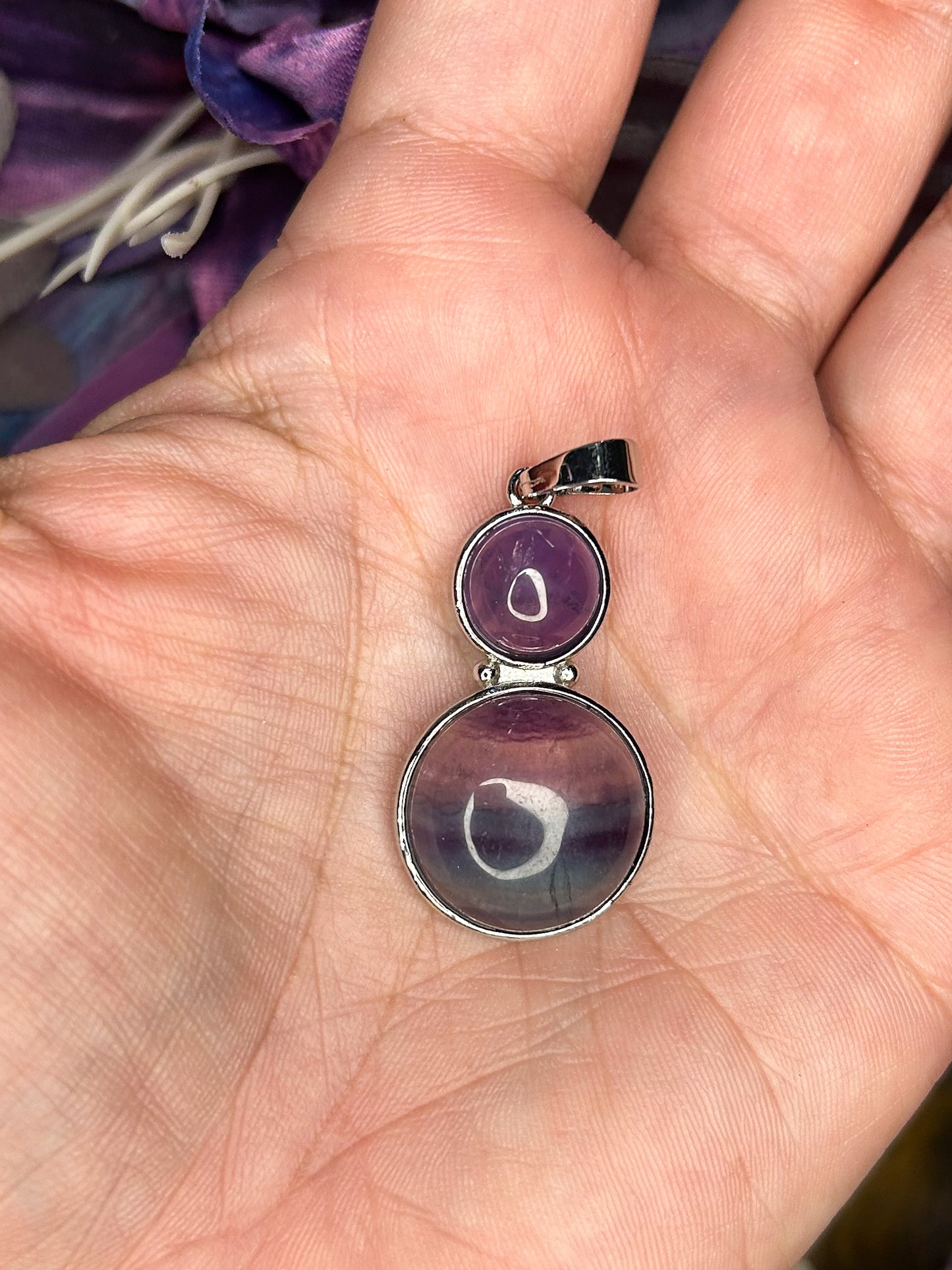Fluorite Pendant FL43