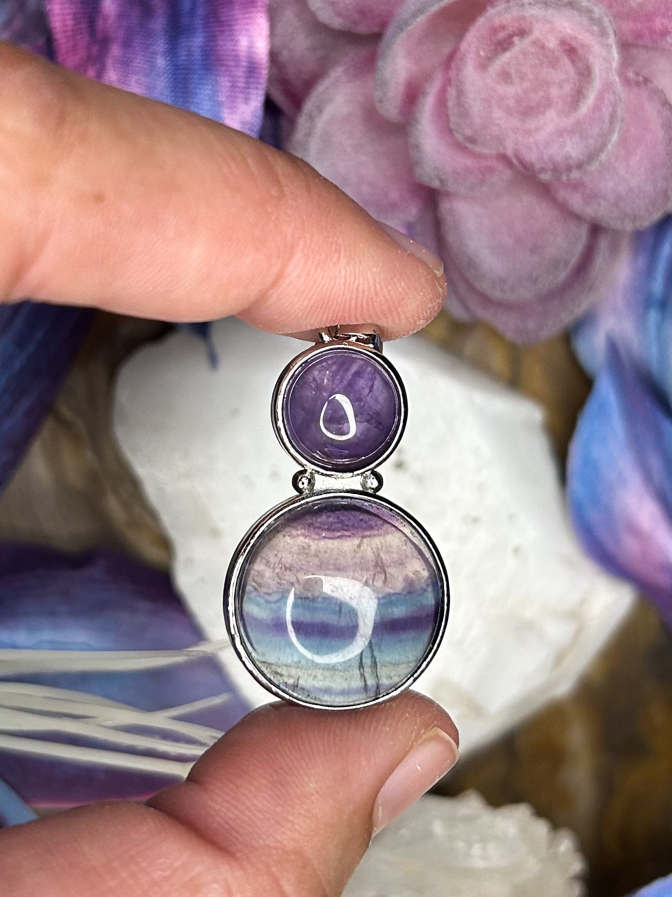 Fluorite Pendant FL43