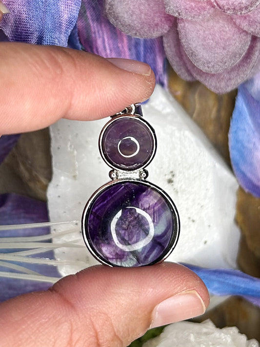 Fluorite Pendant FL47