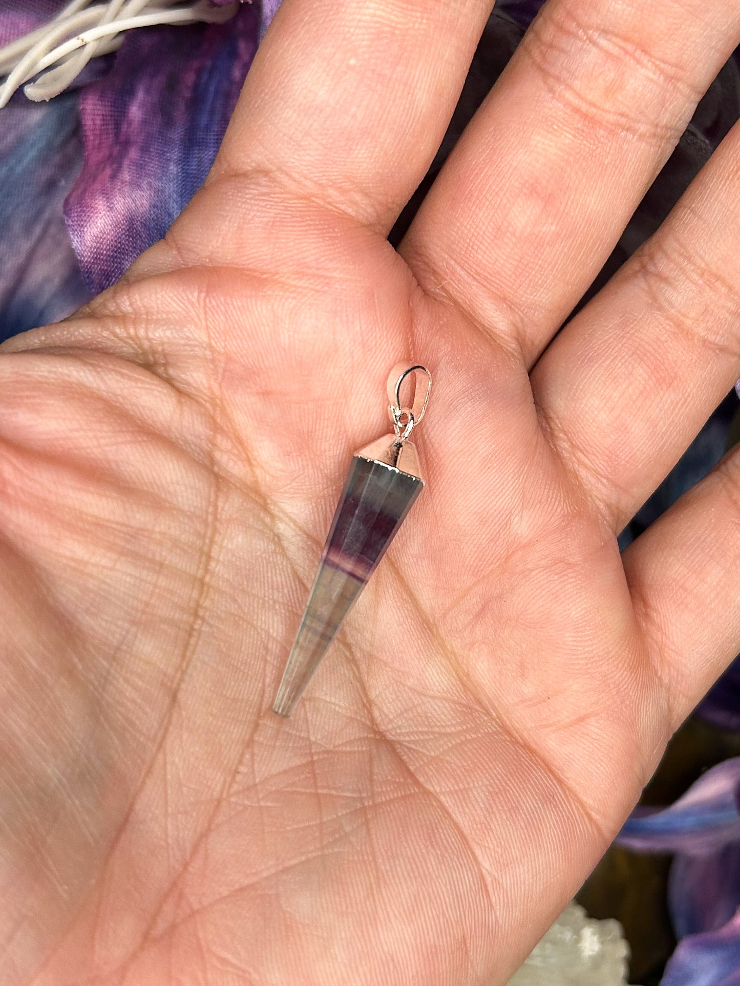 Fluorite Pendant FL11