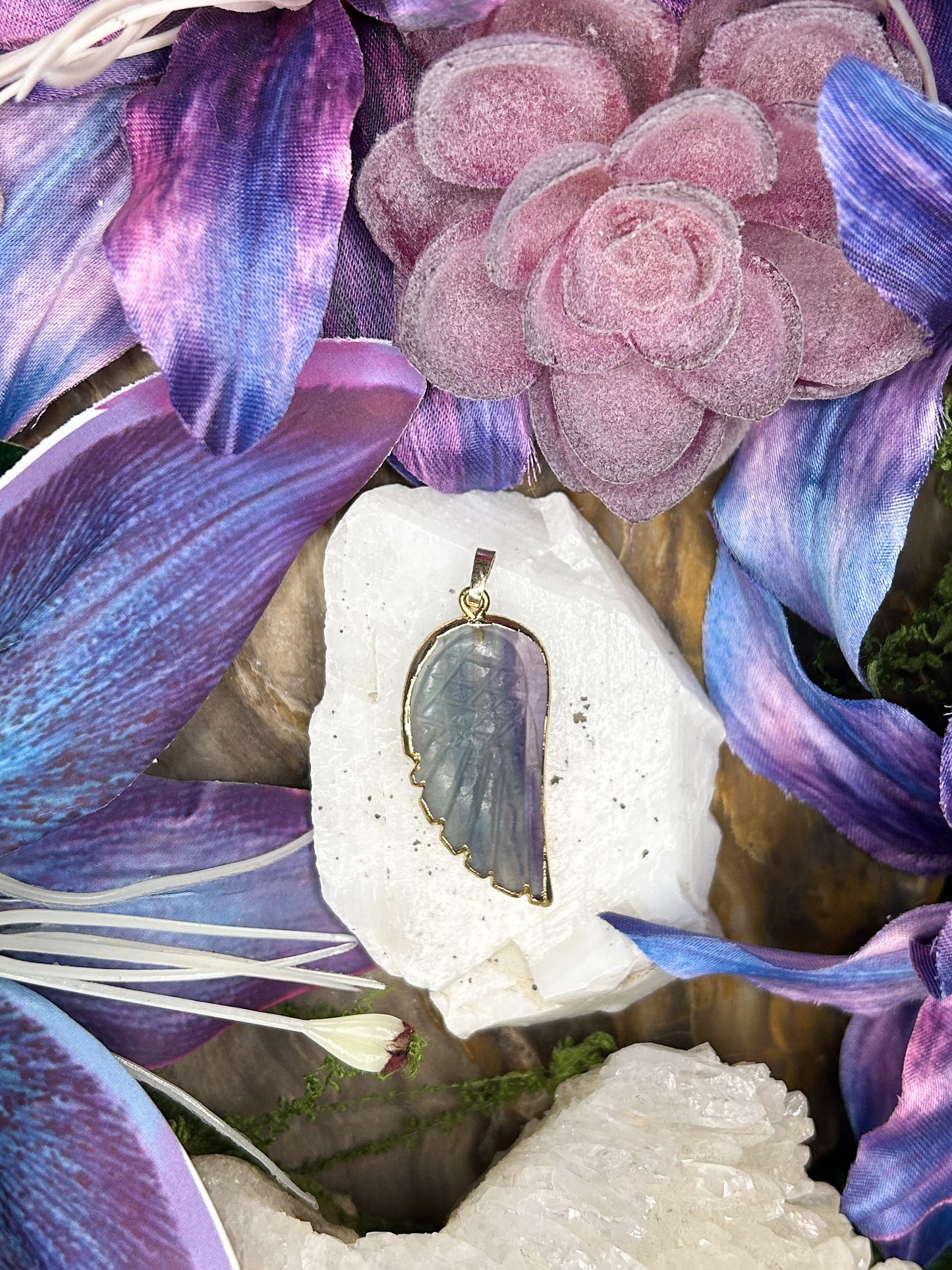 Fluorite Pendant FL30
