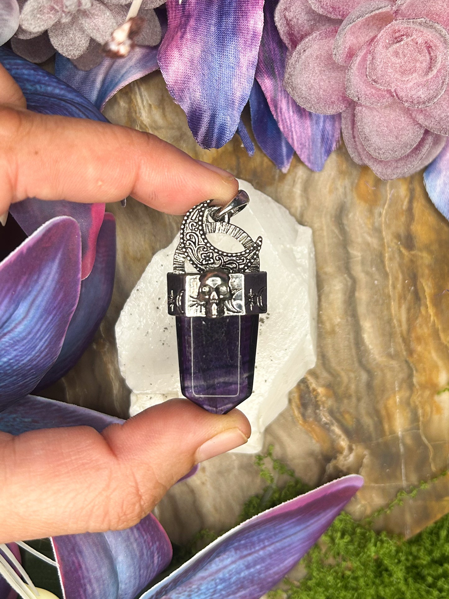 Fluorite Pendant FL62