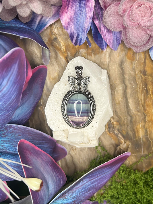 Fluorite Pendant FL66