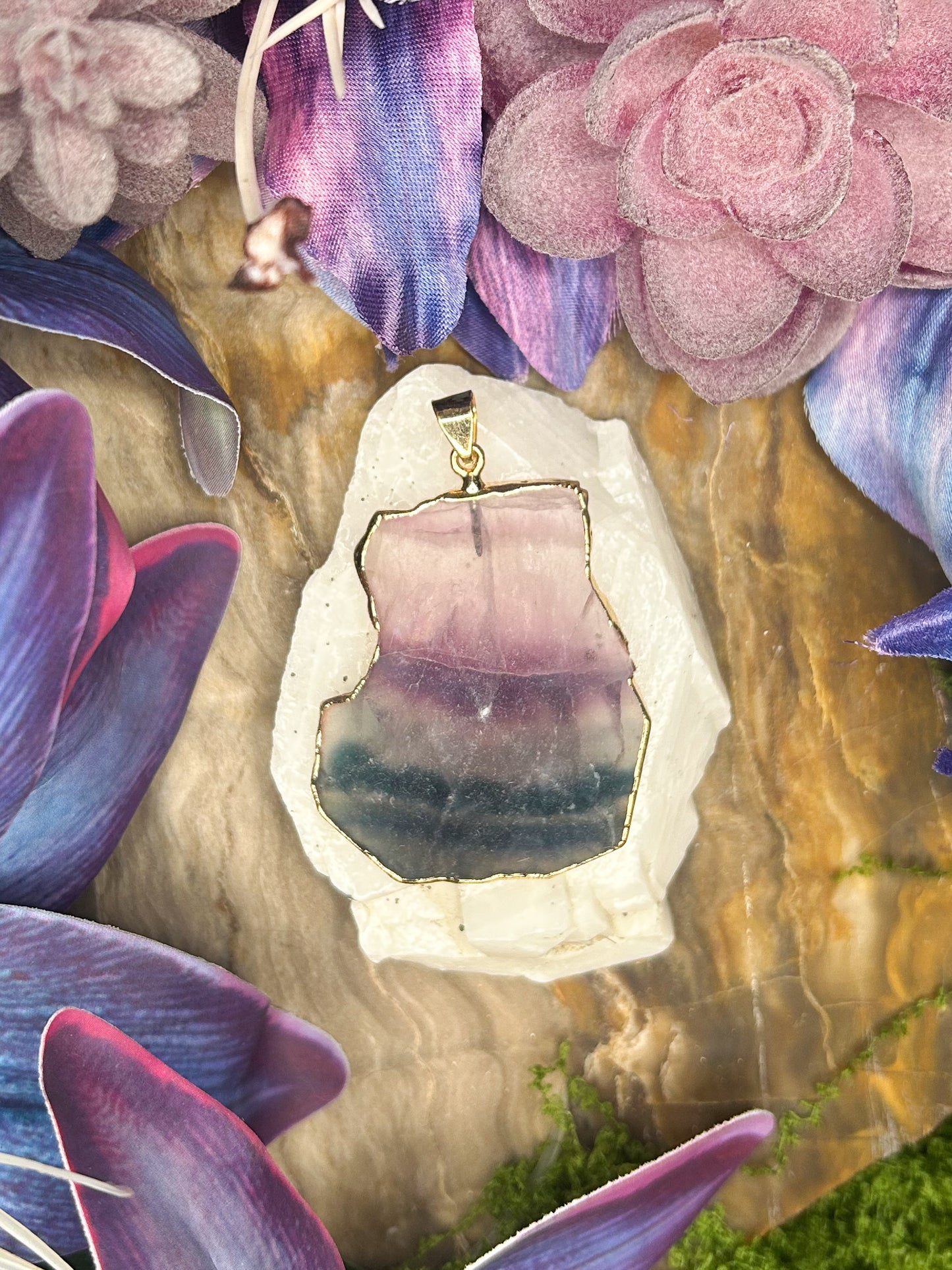 Fluorite Pendant FL68