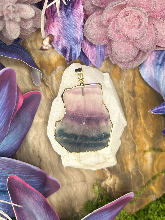 Fluorite Pendant FL68