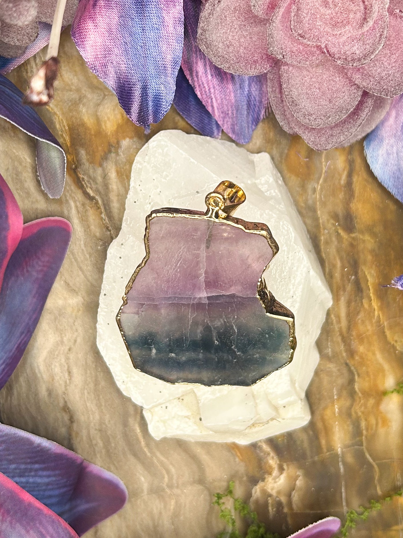 Fluorite Pendant FL68