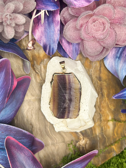 Fluorite Pendant FL69