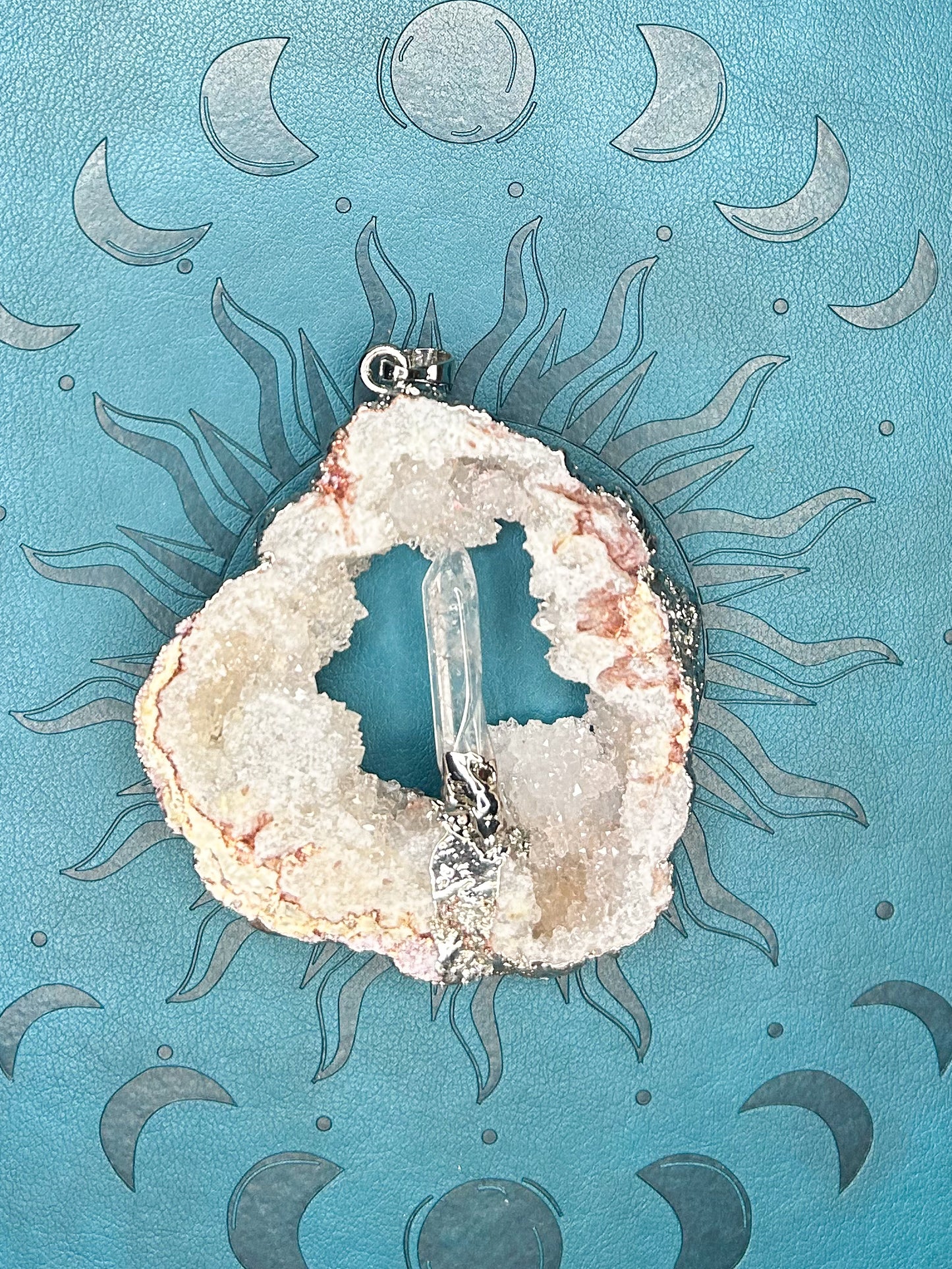 Agate Druzy Pendant DZ04