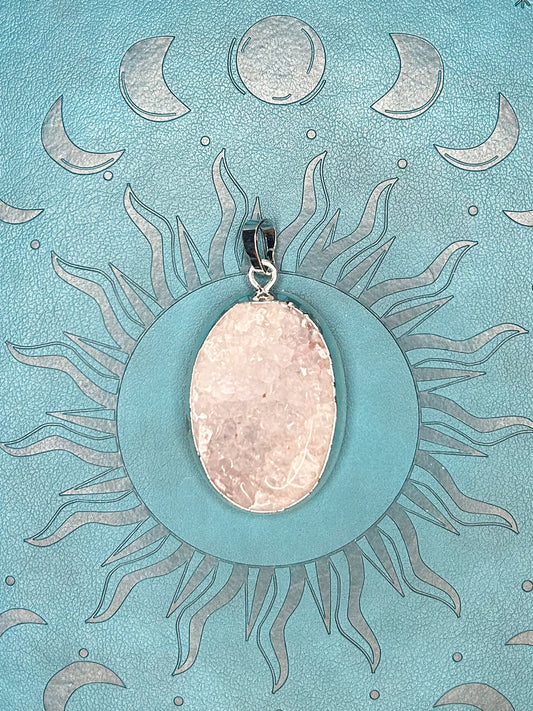 Agate Druzy Pendant DZ16