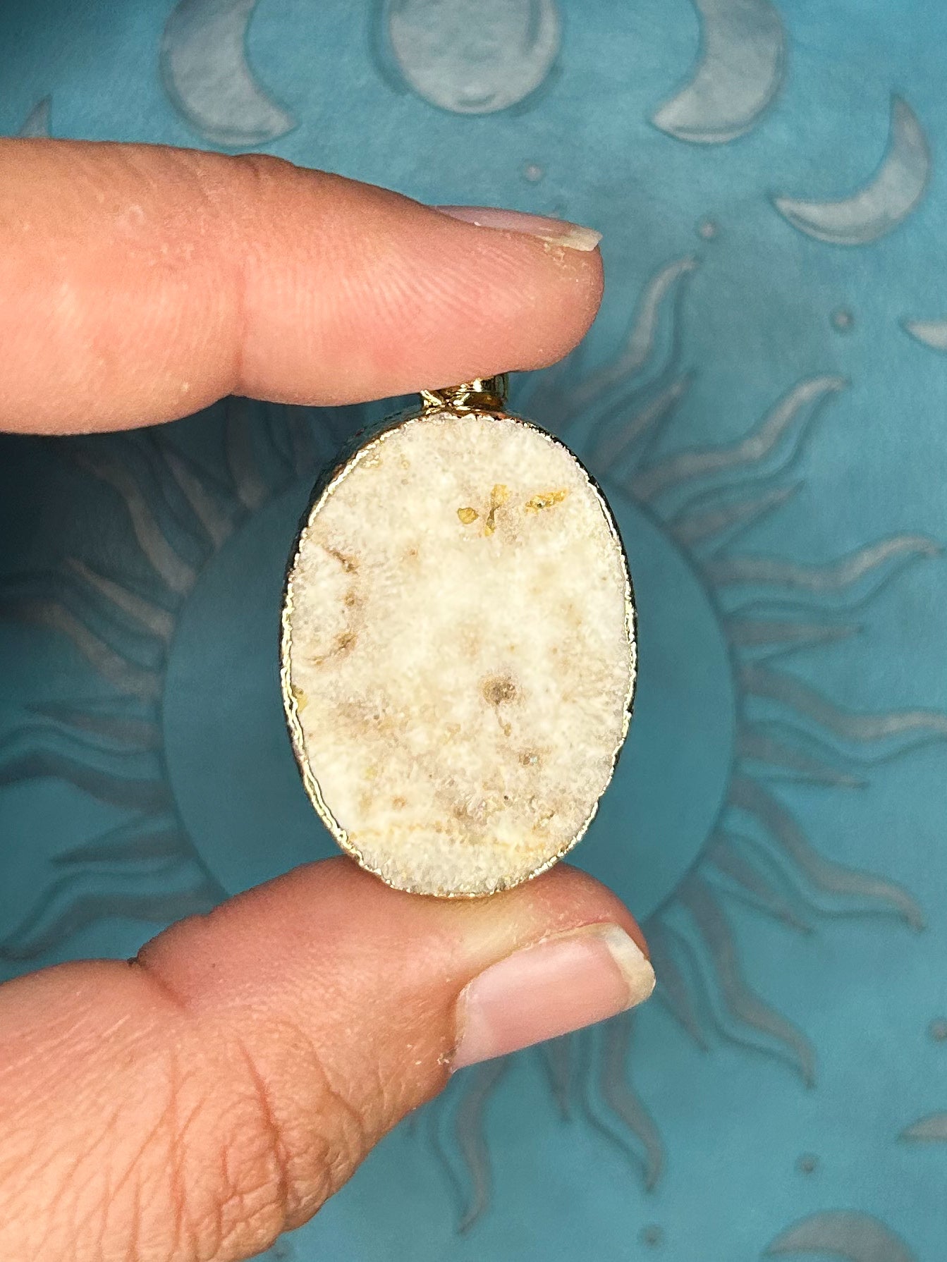 Agate Druzy Pendant DZ44