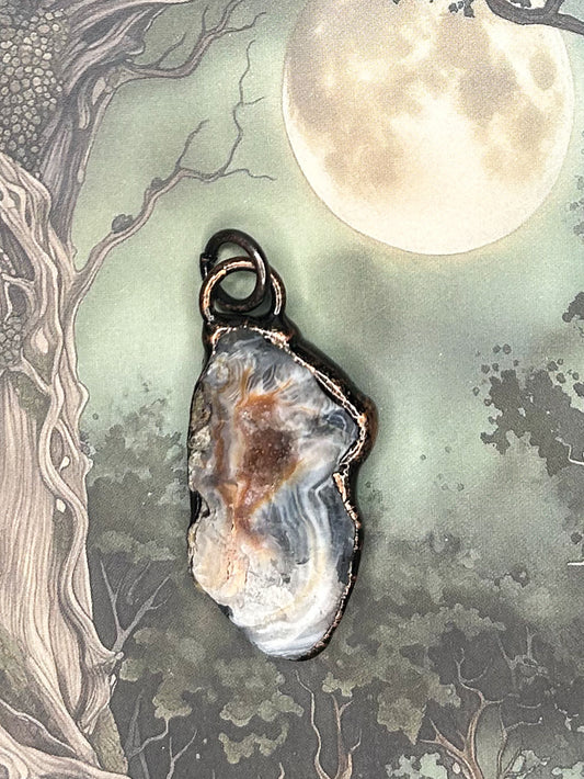 Agate Geode Pendant AG04